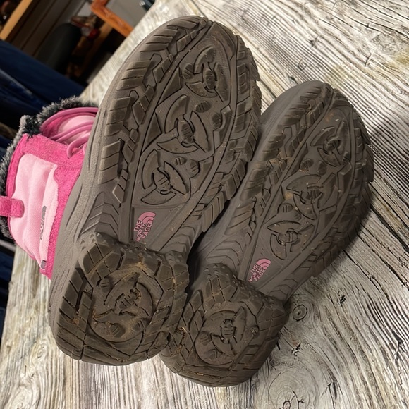 North Face snow boot Pink size 2 girls - Picture 10 of 10
